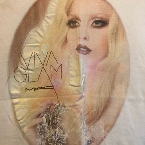 Limited Edition Lady Gaga MAC Cosmetics t-shirt